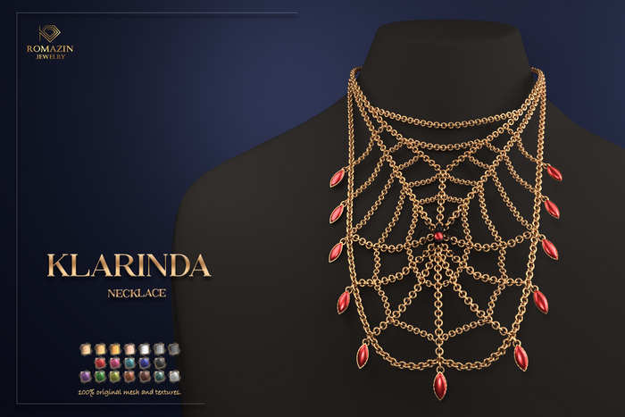 RJ - Necklace <Klarinda>,FatPack