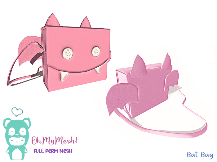 OhMyMesh! Bat Bag - Full Perm Mesh