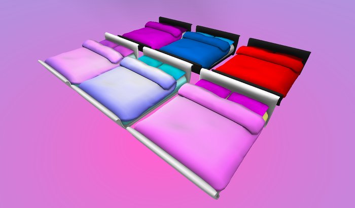 Kitty Bed - Fat Pack (6 Colours)