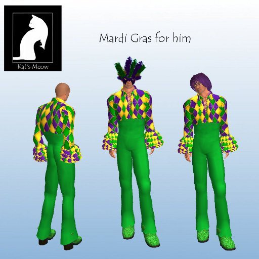 KM Mardi Gras for him