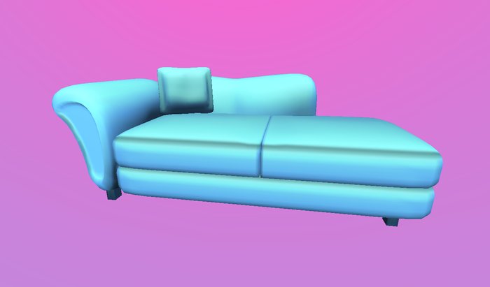 Kitty Chaise (Colour Changing)