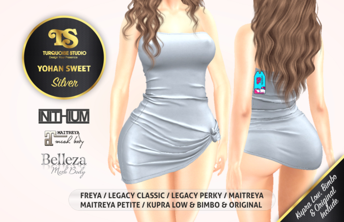 [TURQUOISE] YOHAN SWEET [SILVER]