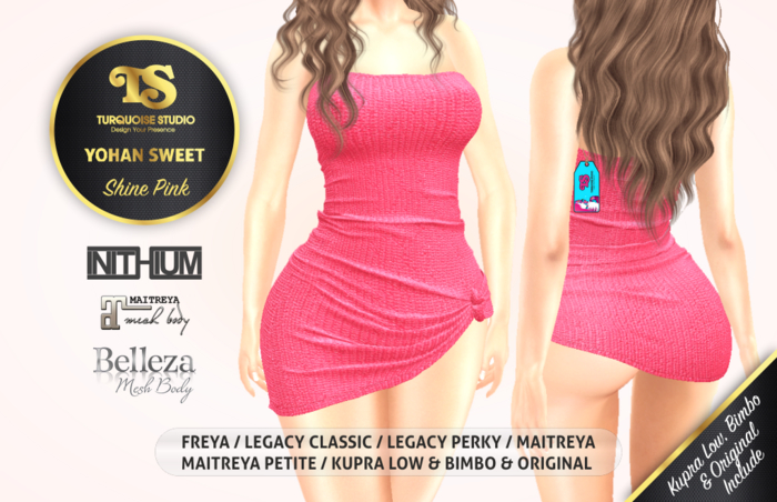 [TURQUOISE] YOHAN SWEET [SHINE PINK]