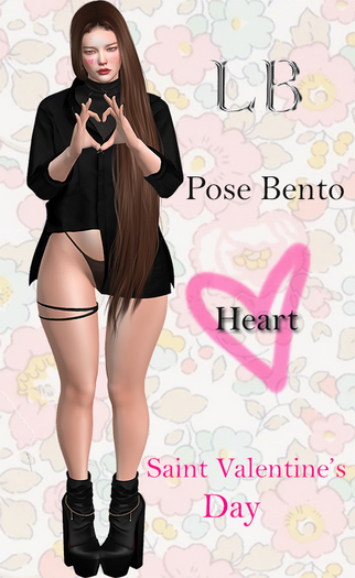 LB Pose Bento heart