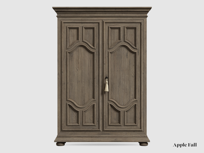 Apple Fall Garcelle Armoire - Weathered Oak