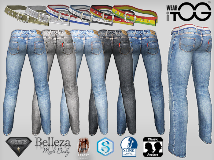 .::iTOG::. Jeans #6 (5 colors) DEMO