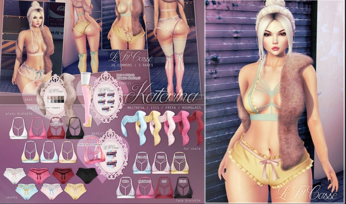 {le fil casse} Katerina Lace Bralette Maitreya White