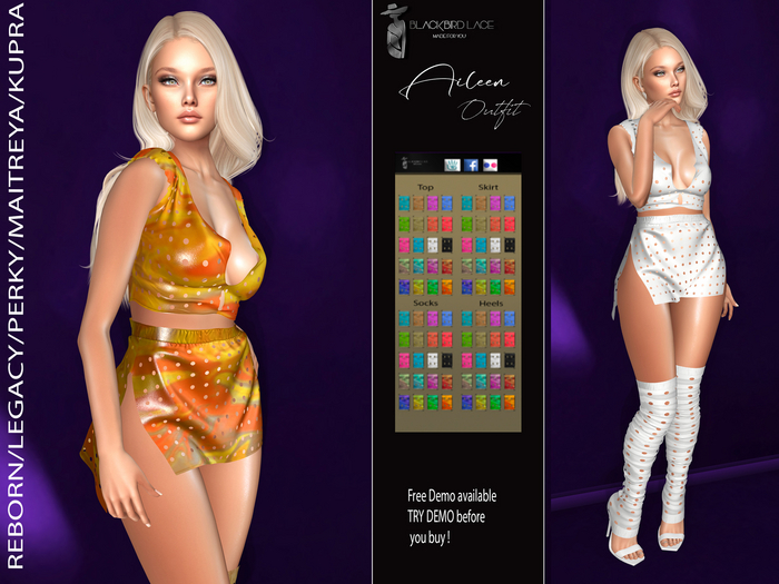 Aileen Outfit By BlackbirdLace
