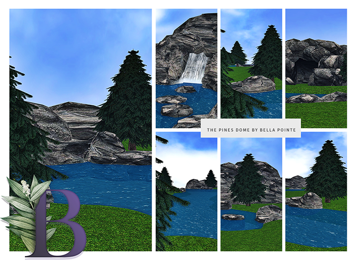 2000 Prims | L$1499/wk | 47,143sqm | Pines Skydome