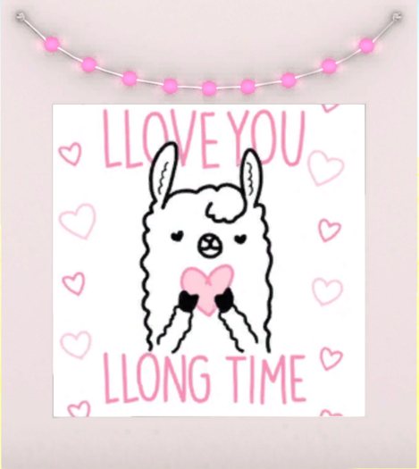 ~Stuffie~Llama Llove Animated Picture