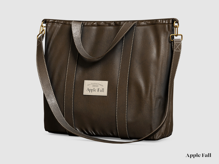 Apple Fall Beau Tote - Leather