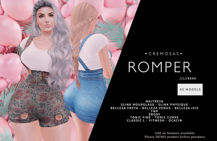 Cremosas - 543 - Romper