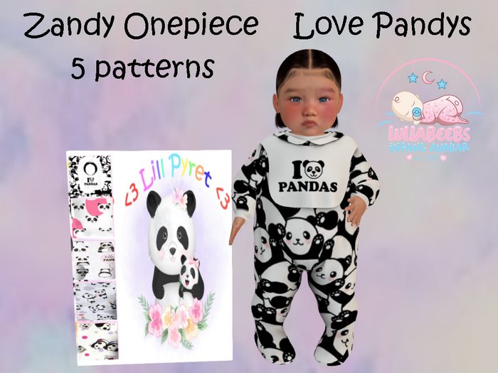 Zandy Onepiece LovePandys (boxed)