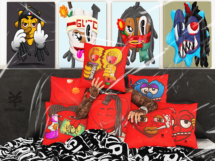 # ZY - GLO PILLOWS (FATPACK)