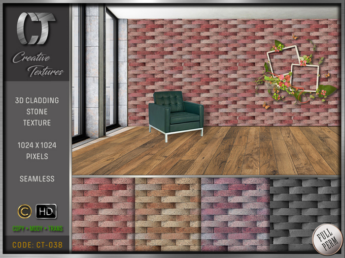 STONE CLADDING TEXTURE CT-038