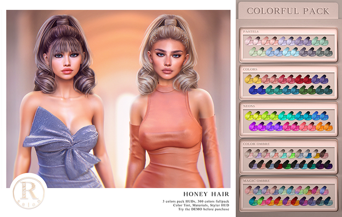 RAMA.SALON - Honey Hair 'Colorful Pack'