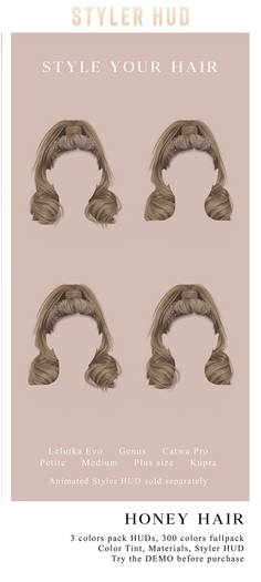 RAMA.SALON - Honey Hair Styler HUD