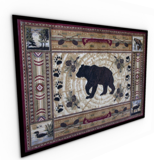 Lodge Rug - Bear