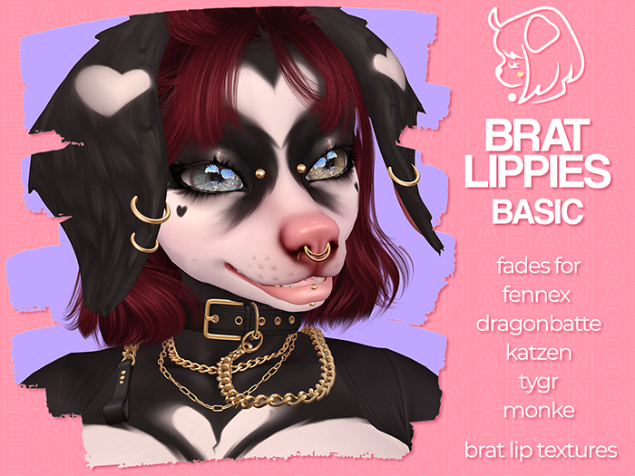 [BANA] - Brat Lippies + Fades - Basic 