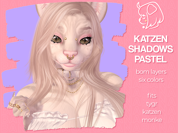 [BANA] - BOM Katzen + Tygr Shadows - Pastel