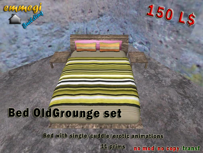 Bed OldGrunge set