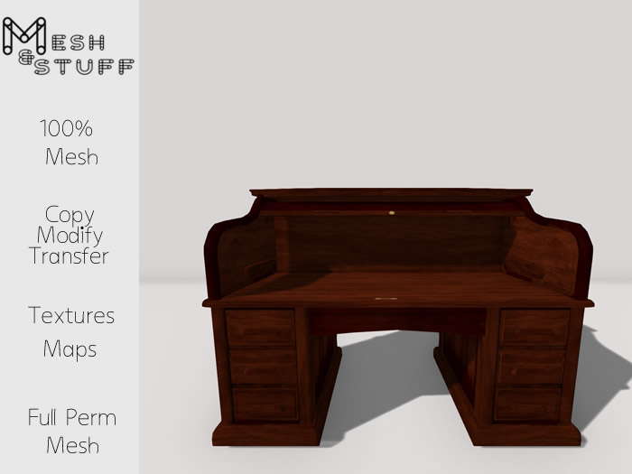 M&S Old Writing Desk Mesh Full Perm