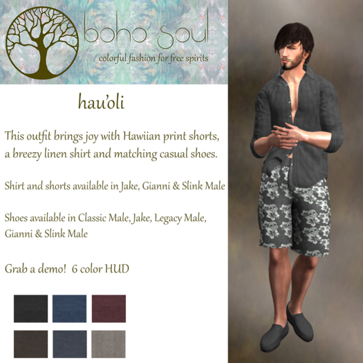 (BSB) Hau'oli - All Colors - Boho Soul