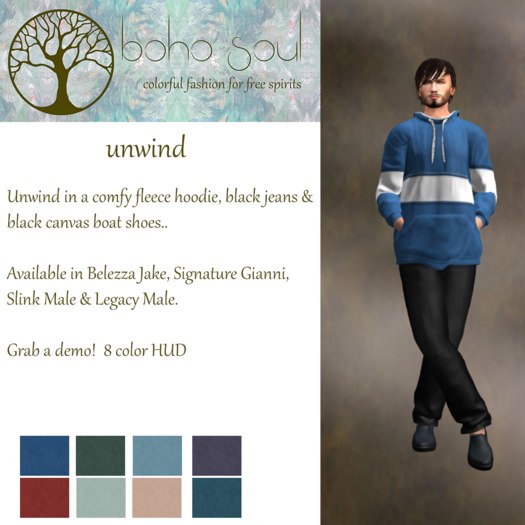 (BSB) Unwind - All Colors - Boho Soul