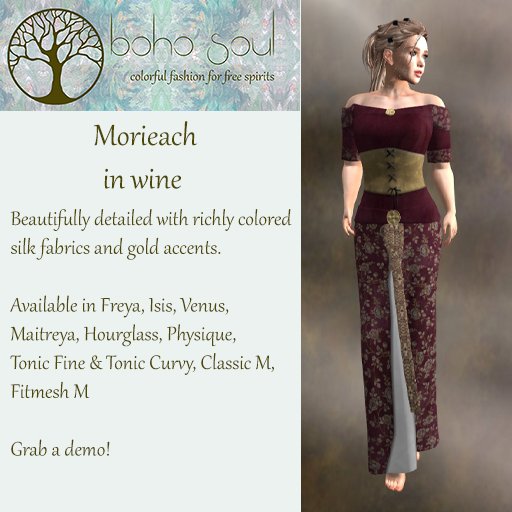 (BSR) DEMO Morieach - Wine - Boho Soul