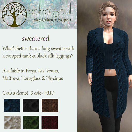 (BSE) Sweatered - All Colors - Boho Soul