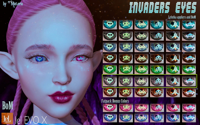 MIsteria - Invaders Eyes - Grey