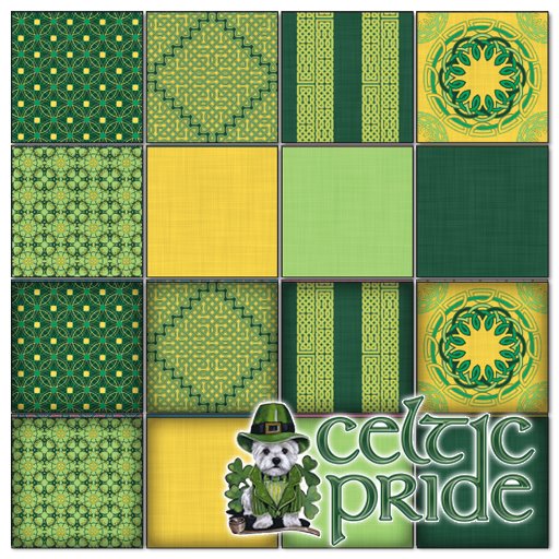 Celtic Pride Coordinated Texture Pack - Baily Studio