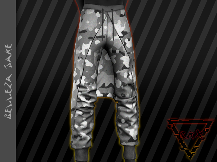 -RKX- Pants with cape - Belleza Jake