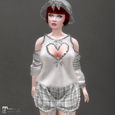 * Antoinette * Black & Grey Outfit * 