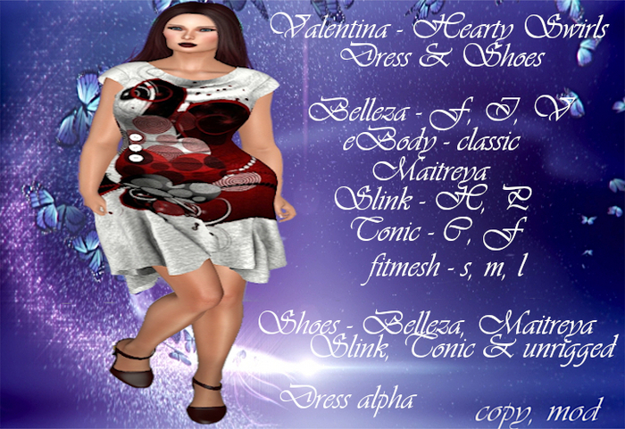 Valentina - Hearty Swirls