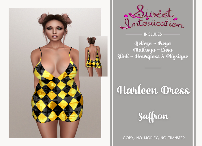 ::Sweet Intoxication:: Harleen Dress - Saffron