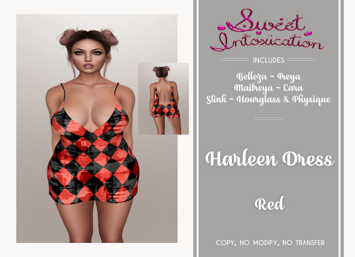 ::Sweet Intoxication:: Harleen Dress - Red