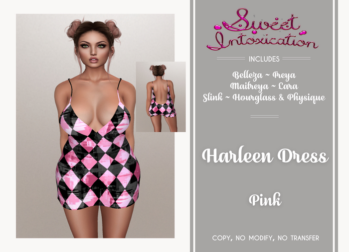 ::Sweet Intoxication:: Harleen Dress - Pink