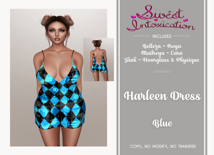 ::Sweet Intoxication:: Harleen Dress - Blue