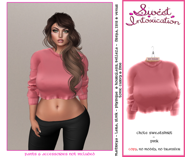 ::Sweet Intoxication:: Chole Sweatshirt - Pink