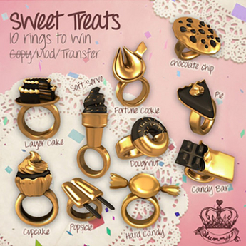 Second Life Marketplace - (Yummy) Layer Cake Ring
