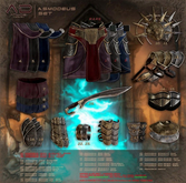03 - [AD] - Asmodeus - Skirt - Blue - RARE