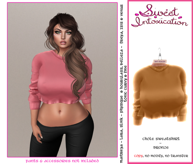::Sweet Intoxication:: Chole Sweatshirt - Bronze