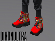 [DIXONULTRA] Tez Sneakers WHAM RED