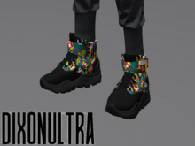 [DIXONULTRA] Tez Sneakers WHAM BLACK