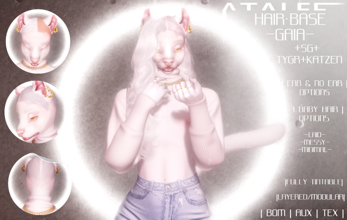 [A] TYGR+KATZEN HAIRBASE -GAIA- | BOM | AUX | TEX