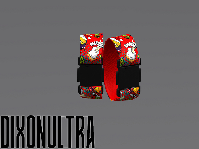 [DIXONULTRA] NerdBand WHAM RED