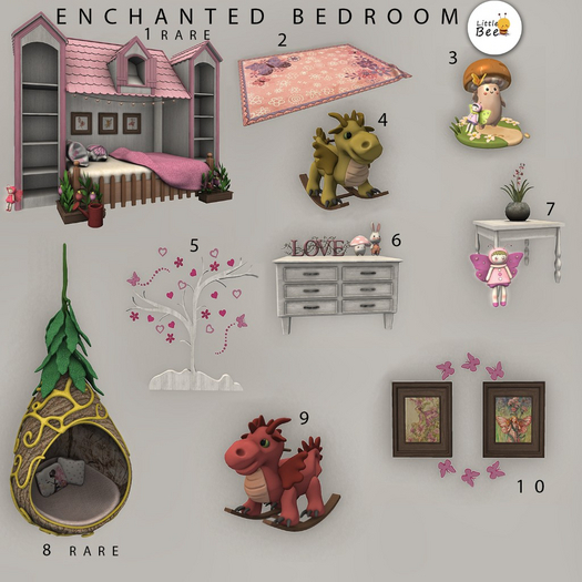 06 - Little Bee - Enchanted Bedroom