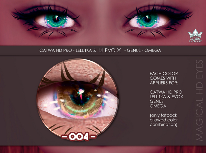 MAGICAL EYES - 004 - WHITE QUEEN