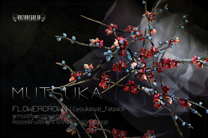 ROZOREGALIA_MUTSUKA*FLOWERCROWN(Gyoukasya)_Fatpack